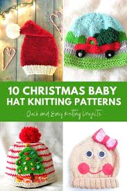 Our free christmas card templates. 10 Christmas Baby Hat Knitting Patterns Blog Nobleknits