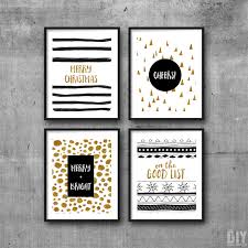 Download and print these free printables for the home for cheap wall art! Have A Very Merry Christmas Printable Wall Art Set Of 4