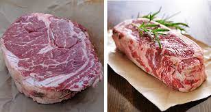 A large, tasty and tender steak from the rib section of the cow. New York Strip Vs Ribeye Steak What S The Difference Smoked Bbq Source