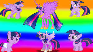 She's a unicorn, and alicorn and a princess. My Little Pony Transforms Princess Twilight Baby Teen Alicorn Mlp Coloring Videos For Kids Youtube