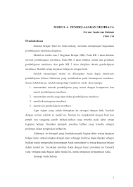 Modul cara cepat belajar membaca. Http File Upi Edu Direktori Fpbs Jur Pend Bhs Dan Sastra Indonesia 198104252005012 Halimah Modul Pembelajaran Membaca Pdf