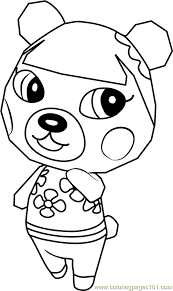 Part of this increase has been that once it was started, and adults started doing it, researchers were keen to understand whether it had any therapeutic benefits. Pekoe Animal Crossing Coloring Page For Kids Free Animal Crossing Printable Coloring Pages Online For Kids Coloringpages101 Com Coloring Pages For Kids