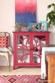 Making My Dining Room Pretty With Sauder Red Dining Room Bungalow Decor Dining Room Buffet Table
