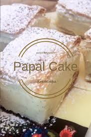 Mungkin, bentuk babka yang bulat bergelombang. Kremowka Papieska Or Papal Cream Cake Polish Housewife