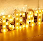 Amazon.com: Small Led Marquee Letters, Light Up Letters ...