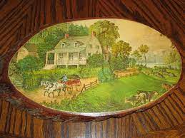 Pin On Retro Wood Slice Art