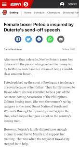 Nesthy petecio asks for prayers for upcoming fight as she makes twitter debut. Pouf0ajnswjbsm