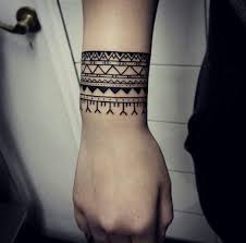 Then an armband tattoo might be just the thing for you! 40 Beautiful Bracelet Tattoos For Men Women Tattooblend Cuff Tattoo Tattoos Maori Tattoo