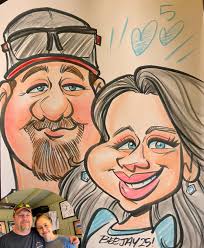 What's happening at the caricature stand this week