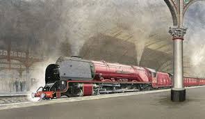 Healey John Duchess Sutherland Steam Train Y Locomotive Locomotive Vapeur Citations Voyage