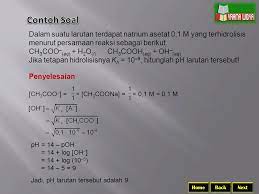 Video ini membahas latihan soal kimia kelas 11 ipa yaitu bab hidrolisis garam. Contoh Soal Dan Pembahasan Kimia Hidrolisis Garam Barisan Contoh