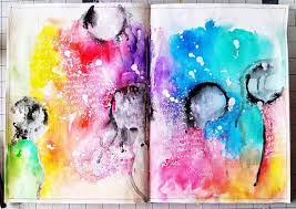 Art Journal Golden High Flow Transparent Acrylic Paint Aurora S Land Art Journal Art Journal Inspiration Book Art