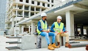 Construction workers outside a project site in london on march 24 as u.k. Coronavirus Construction Activity Allowed In Non Virus Containment Zones