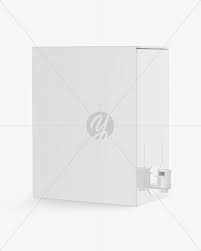 Download Glossy Paper Box With Wine Mockup In Box Mockups On Yellow Images Object Mockups