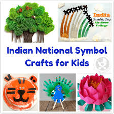 National symbols of india provide a unique identity to the nation and project a picture of it as a cultured country in our minds. Indian National Symbol Crafts For Kids
