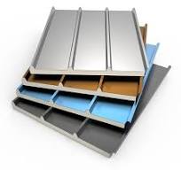 Four Waves Polyurethane Sandwich Roof Panel