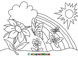 Dibujos Para Colorear De Primavera