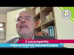 D. José Luis Argudo Périz, Profesor Derecho Civil