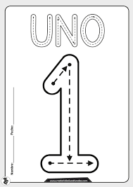 Ejercicios De Motricidad Fina De Los Numeros Ficha 2