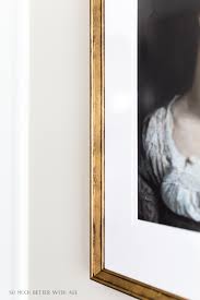 Weresin 8x10 picture frames vintage photo frame gold with glass front antique picture frame for tabletop wall hanging (bronze, 8x10) 4.8 out of 5 stars 230. Black Frames To Vintage Gold Frames With Rub N Buff So Much Better With Age