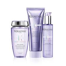 Unite's purple shampoo and conditioner is the ultimate toning system designed to keep blondes brilliant. Honey Blonde Hair Set Luxury Set By Kerastase