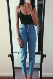 80er Jahre Retro Retro Mom Jeans Lupson Jahre Jeans Lupson Retro Mutter Jeans Outfit Ideen Outfit