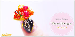 But they turned out cute enough to share, so voilá! Crazy Nail Designs Nailbees