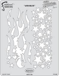 Craig Fraser Patriotica Mini Airbrush Stencils Paint Template 4 Set Stencil Painting Free Stencils Stencils