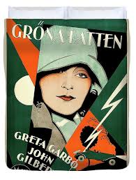 A Woman of Affairs Duvet Cover