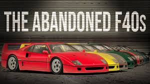 Discover the ferrari f40, the gran turismo model launched in 1987, powered by an engine of 2936.25 cc: How Many Ferrari F40s Are Abandoned In Brunei Youtube