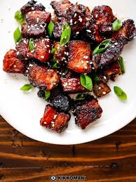 Sweet And Sticky Five Spice Pork Belly Tender Sweet With A Hint Of Salt These Pork B Pork Belly Recipes Pork Belly Recipes Crispy Sliced Pork Belly Recipe