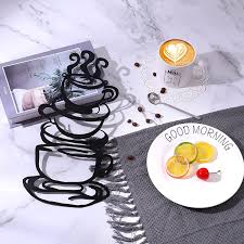 Browse a wide selection of decorative plates on houzz, including unique ceramic, glass and china designs to display on your tables and walls. Buy Coffee Cup Metal Wall Art Farmhouse Kitchen Restaurant Decor Coffee Bar Sign Black Online In Kazakhstan B089ch655z