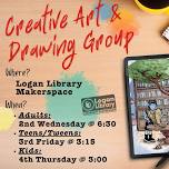Teens Drawing Club