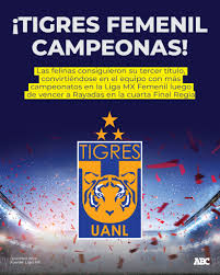 Imago 7 en una nueva edición del clásico regio por el campeonato femenil, las felinas lograron el título. Campeonas Tigres Femenil Vence A Rayadas En Penales