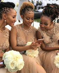 Hairstylesinafrica Coiffure Demoiselle D Honneur Tresses Africaines Mariage Coiffure Mariage Tresse