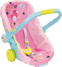 Puppen Trage Baby Born Schalensitz Mit Radern Trage Baby Baby Geboren Zapf Creation