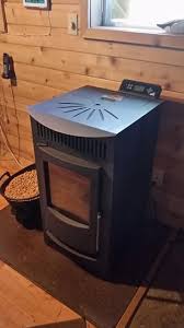 Castle 1 500 Sq Ft Pellet Stove With 40 Lb Hopper And Auto Ignition 12327 The Home Depot Small Wood Stove Pellet Stove Wood Pellet Stoves