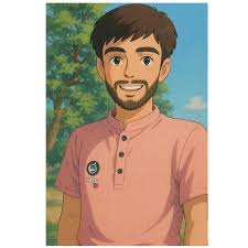 Turn into ghibli art happy 😍