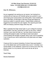 Part Time Job Cover Letter 12 Sample Letters Examples