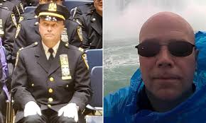 Top NYPD cop who oversees workplace harassment is relieved of command after  'anonymous racist posts'