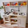 Diese diy spielküche mit zubehör aus obstkisten ist eine kombination aus kaufmannsladen und spielküche. 1