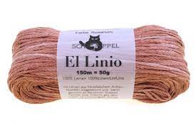 Leading online store in latin america. El Linio 2346 Rosarium 100 Linen El Linio Yarns Schoppel Wolle