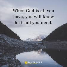 Their guns don't play fair. When You Go To Battle Trust God To Fight For You Pastor Rick S Daily Hope