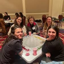 Multigenerational mah jongg madness! An enormous thank you to Janet Dortch  (and her group!) and Alexandra Dortch Roth, WELC mom, for making the  evening an enormous success. We enjoyed supporting our Temple