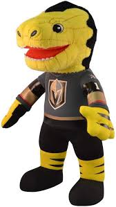 The vegas golden knights' new mascot, chance, is not a dinosaur, not a gekko or a yellow colored version of. Vegas Golden Knights 14 Plush Chance Mascot Vegas Team Store