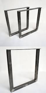 Steel Table Legs U Shape 2x2 Diy Table Legs Steel Table Legs Diy Table Legs Table Legs