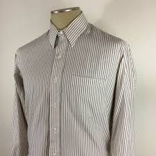 Men S Dillard S Roundtree Yorke Stripe Dress Shirt W Front Pocket Size 16 34 In 2020 Mens Shirt Dress Shirt Dress Shirts
