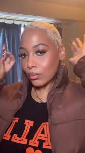 Bleach Bald Fade Black Girl