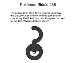 Pokémon Riddle #36 : r/pokemon