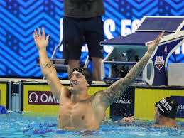 Dressel had a fantastic start to his 50 freestyle. Tokyo Olympics Countdown Know Your International Athlete Caeleb Dressel Tokyo Olympics News Times Of India